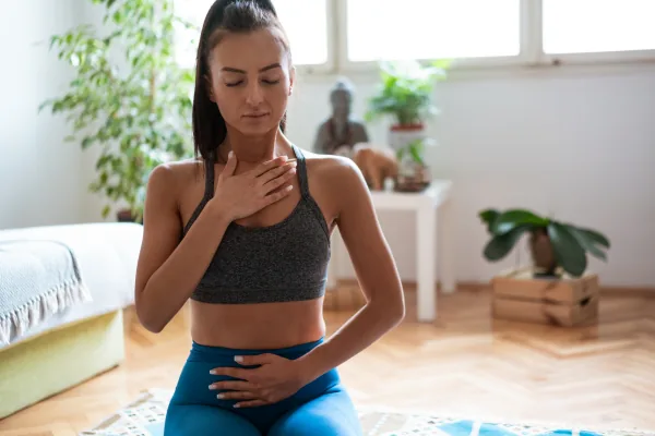 respiracion mujer ejercicio